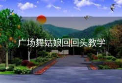 广场舞姑娘回回头教学