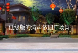 低级版的涛声依旧广场舞