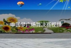 中国梦广场舞决赛视频