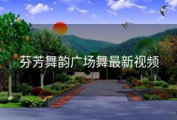芬芳舞韵广场舞最新视频