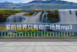 爱的世界只有你广场舞mp3