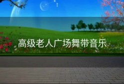 高级老人广场舞带音乐