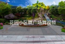 花园小区跳广场舞视频