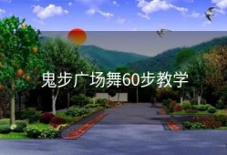 鬼步广场舞60步教学
