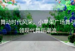 舞动时代风采，小苹果广场舞引领现代舞蹈潮流