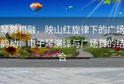 琴舞相融，映山红旋律下的广场韵动：电子琴演绎与广场舞的结合