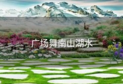广场舞南山湖水