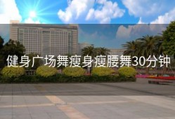 健身广场舞瘦身瘦腰舞30分钟