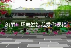 绚丽广场舞姑娘我爱你视频