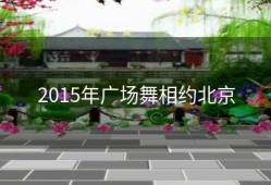 2015年广场舞相约北京