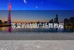 等爱的姑娘广场舞教程