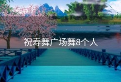 祝寿舞广场舞8个人