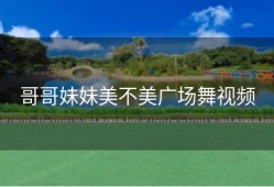 哥哥妹妹美不美广场舞视频