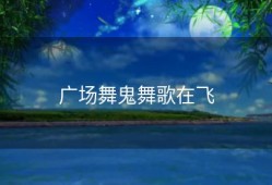 广场舞鬼舞歌在飞
