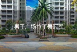 男子广场拉丁舞冠军