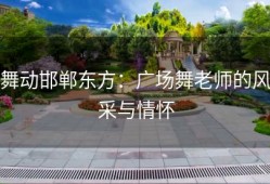 舞动邯郸东方：广场舞老师的风采与情怀