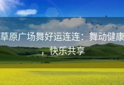 草原广场舞好运连连：舞动健康，快乐共享