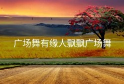 广场舞有缘人飘飘广场舞