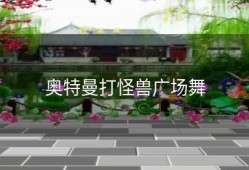 奥特曼打怪兽广场舞