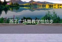 燕子广场舞教学恰恰步