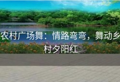 农村广场舞：情路弯弯，舞动乡村夕阳红