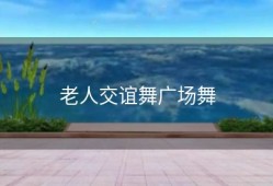 老人交谊舞广场舞