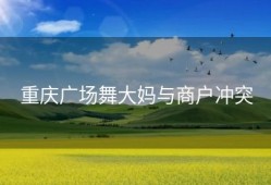重庆广场舞大妈与商户冲突