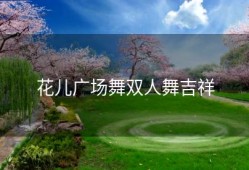 花儿广场舞双人舞吉祥
