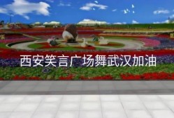 西安笑言广场舞武汉加油