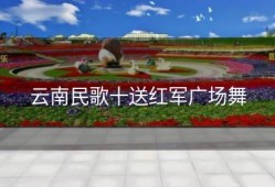 云南民歌十送红军广场舞