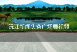 沅江新闻头条广场舞视频