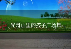 光哥山里的孩子广场舞