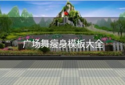 广场舞瘦身模板大全