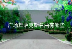 广场舞萨克斯名曲有哪些
