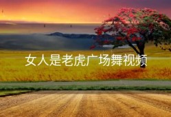 女人是老虎广场舞视频