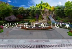 泥巴汉子花儿广场舞十送红军