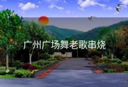 广州广场舞老歌串烧