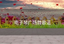 电子琴广场舞歌谣