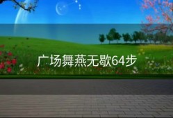 广场舞燕无歇64步