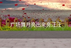 广场舞月亮出来亮汪汪