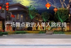 广场舞点歌的人单人跳视频