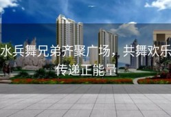 水兵舞兄弟齐聚广场，共舞欢乐传递正能量