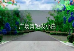 广场舞短发小白