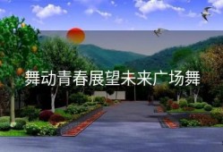 舞动青春展望未来广场舞