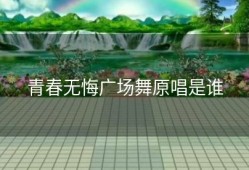 青春无悔广场舞原唱是谁