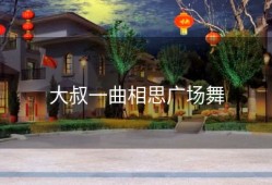 大叔一曲相思广场舞