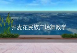 荞麦花民族广场舞教学