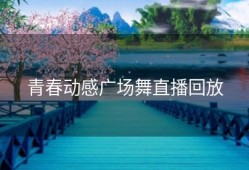 青春动感广场舞直播回放