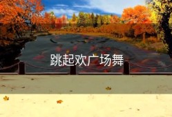 跳起欢广场舞