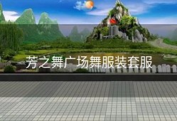 芳之舞广场舞服装套服